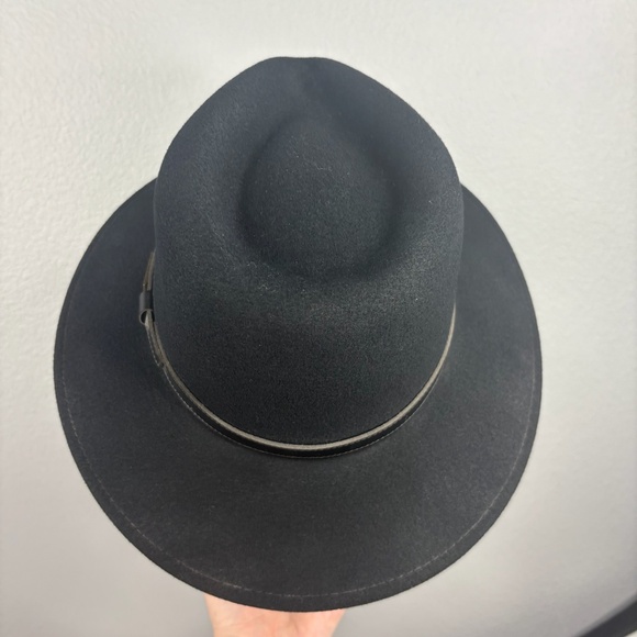 Pendleton Black 100% Wool Fedora Hat - Picture 3 of 12